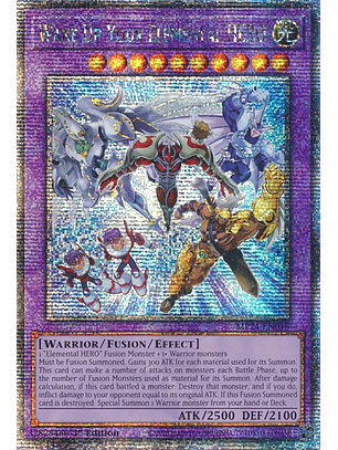 Wake Up Your Elemental HERO - MP24-EN018 - Quarter Century Secret Rare