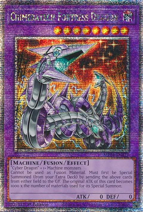 Chimeratech Fortress Dragon - MP24-EN022 - Quarter Century Secret Rare