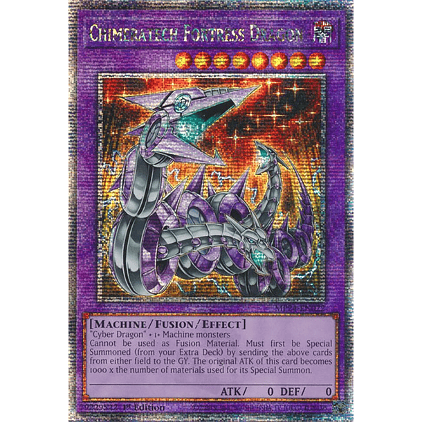 Chimeratech Fortress Dragon - MP24-EN022 - Quarter Century Secret Rare