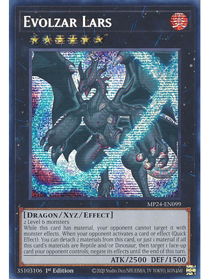 Evolzar Lars - MP24-EN099 - Prismatic Secret Rare