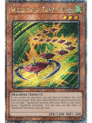 Speedroid Terrortop - MP24-EN040 - Quarter Century Secret Rare