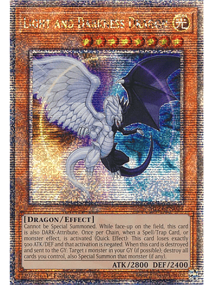 Light and Darkness Dragon - MP24-EN024 - Quarter Century Secret Rare
