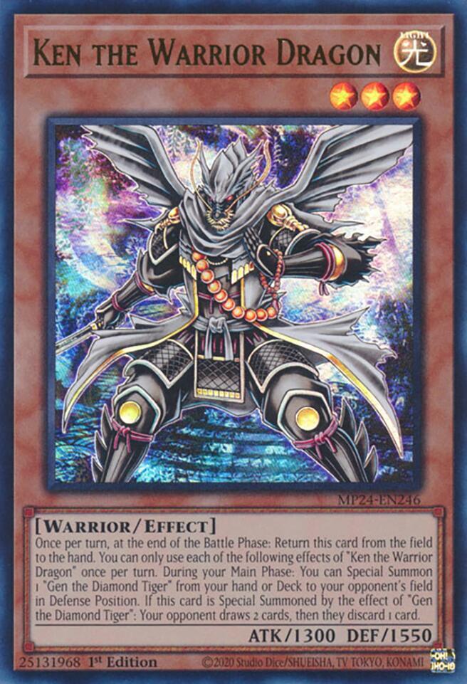 Ken the Warrior Dragon - MP24-EN246 - Ultra Rare  1