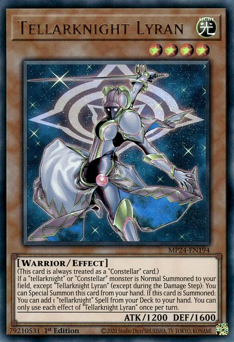 Tellarknight Lyran - MP24-EN194 - Ultra Rare 