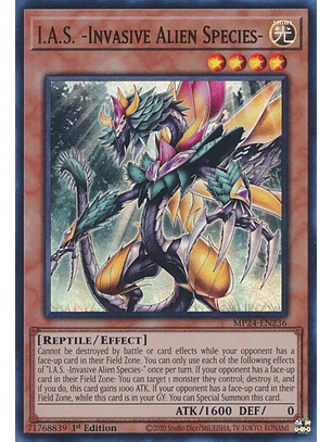 I.A.S. -Invasive Alien Species - MP24-EN236 - Ultra Rare 