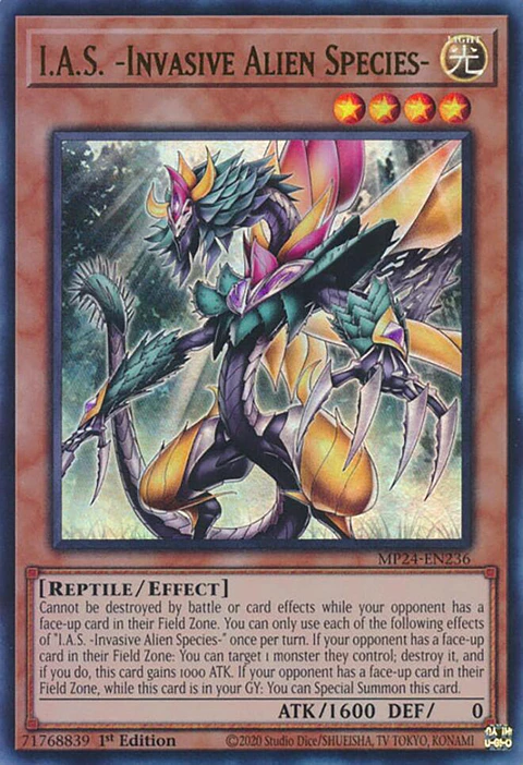 I.A.S. -Invasive Alien Species - MP24-EN236 - Ultra Rare 
