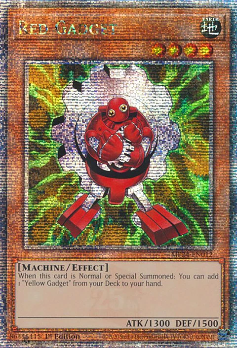 Red Gadget - MP24-EN012 - Quarter Century Secret Rare