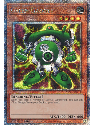 Green Gadget - MP24-EN013 - Quarter Century Secret Rare