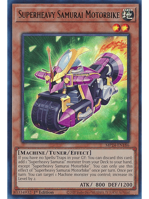Superheavy Samurai Motorbike - MP24-EN186 - Ultra Rare