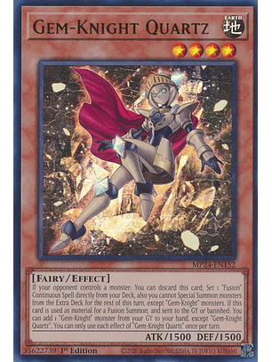 Gem-Knight Quartz - MP24-EN152 - Ultra Rare