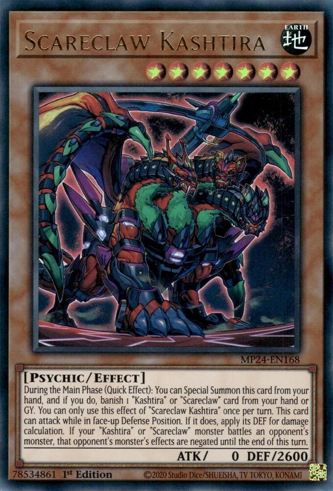 Scareclaw Kashtira - MP24-EN168 - Ultra Rare 1