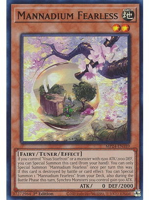 Mannadium Fearless - MP24-EN189 - Ultra Rare 