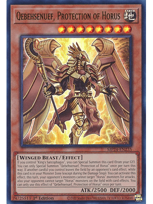 Qebehsenuef, Protection of Horus - MP24-EN235 - Ultra Rare 