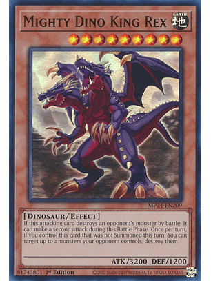 Mighty Dino King Rex - MP24-EN209 - Ultra Rare