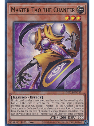 Master Tao the Chanter - MP24-EN237 - Ultra Rare 