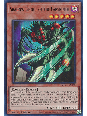 Shadow Ghoul of the Labyrinth - MP24-EN258 - Ultra Rare