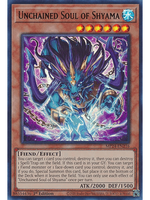 Unchained Soul of Shyama - MP24-EN216 - Ultra Rare 