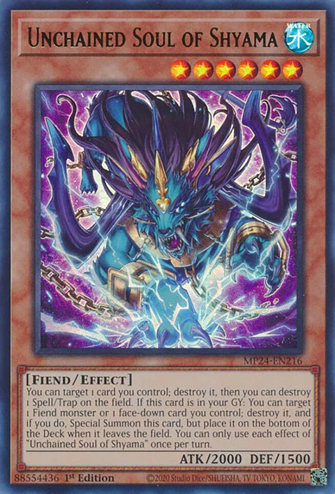 Unchained Soul of Shyama - MP24-EN216 - Ultra Rare 