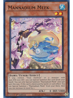 Mannadium Meek - MP24-EN190 - Ultra Rare 