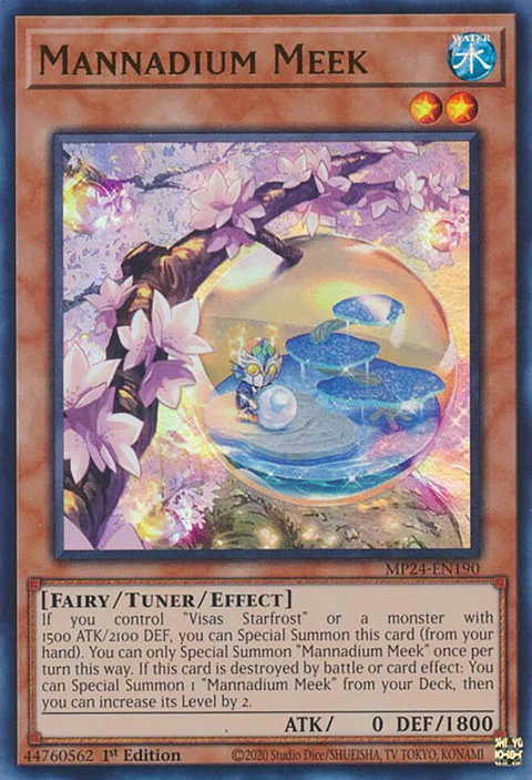 Mannadium Meek - MP24-EN190 - Ultra Rare 