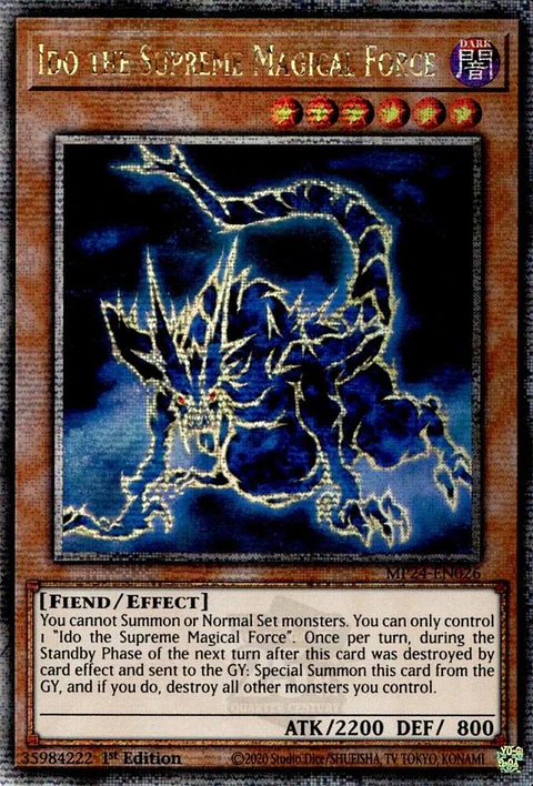 Ido the Supreme Magical Force - MP24-EN026 - Quarter Century Secret Rare
