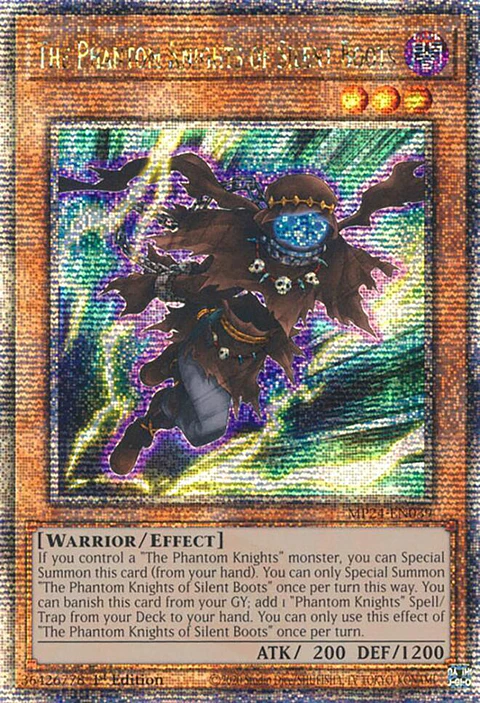 The Phantom Knights of Silent Boots - MP24-EN039 - Quarter Century Secret Rare
