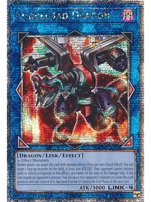 Borreload Dragon (alternate artwork) - MP24-EN048 - Quarter Century Secret Rare
