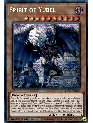 Spirit of Yubel - MP24-EN127 - Prismatic Secret Rare