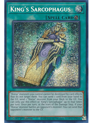 King's Sarcophagus - MP24-EN125 - Prismatic Secret Rare