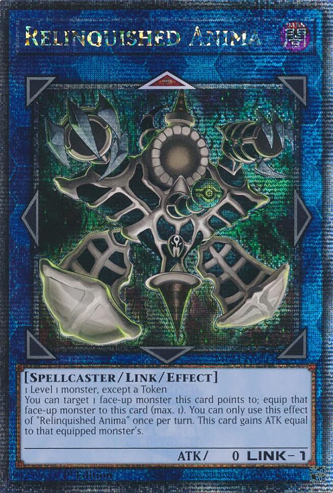 Relinquished Anima - MP24-EN007 - Quarter Century Secret Rare 1