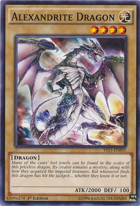 Alexandrite Dragon - YS15-ENF01 - Common