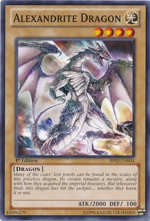 Alexandrite Dragon - BP02-EN004 - Common