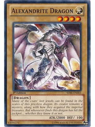 Alexandrite Dragon - SDBE-EN003 - Common