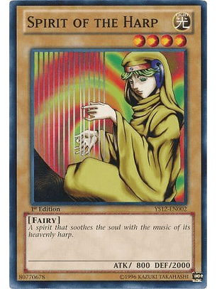 Spirit of the Harp - YS12-EN002 - Common