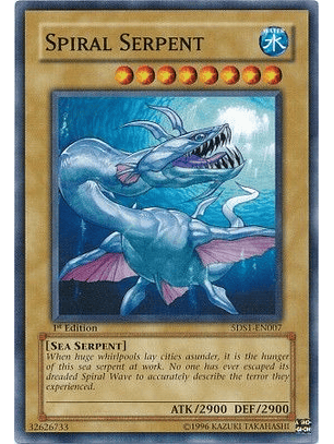 Spiral Serpent - 5DS1-EN007 - common (desgastatada)