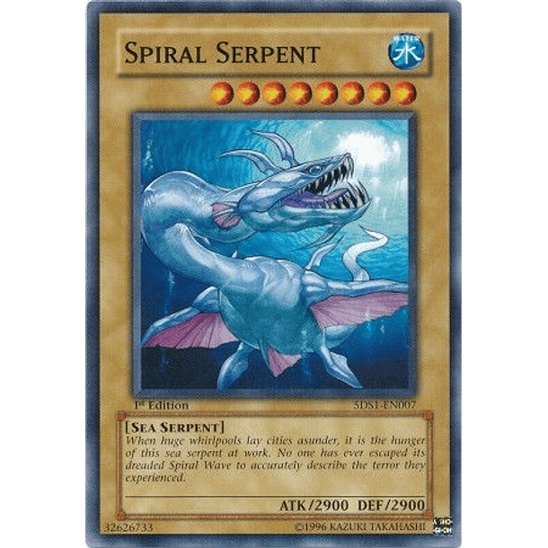 Spiral Serpent - 5DS1-EN007 - common (desgastatada)