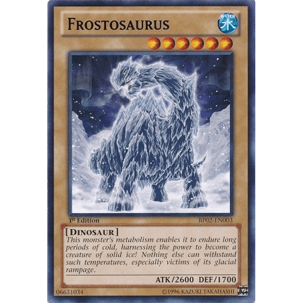 Frostosaurus - BP02-EN003 - Rare 
