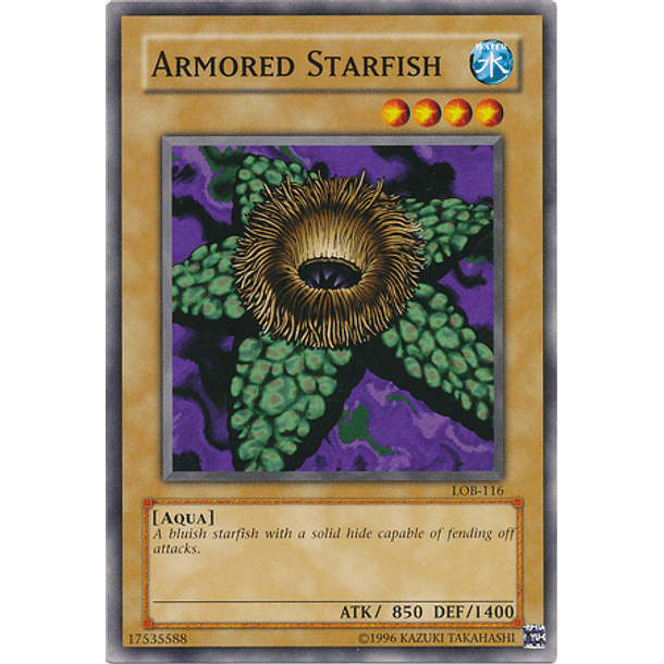 Armored Starfish - LOB-116 - Common (español)
