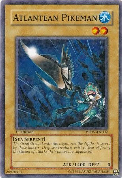 Atlantean Pikeman - PTDN-EN002 - Common 