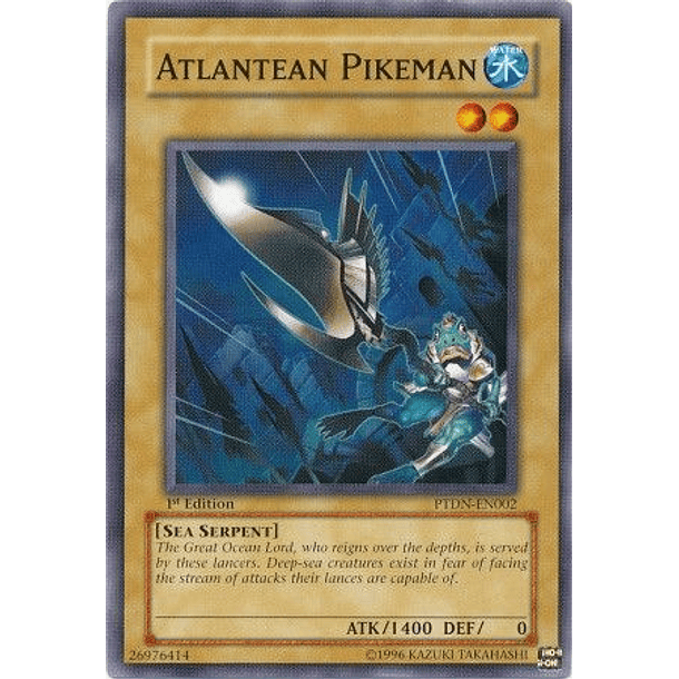 Atlantean Pikeman - PTDN-EN002 - Common 