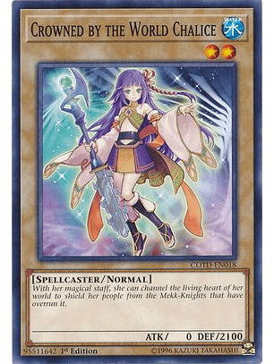 Crowned by the World Chalice - COTD-EN018 - Common 