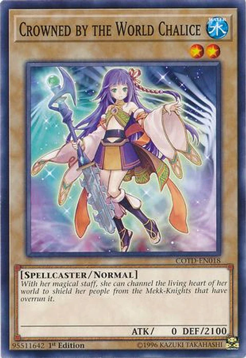 Crowned by the World Chalice - COTD-EN018 - Common 