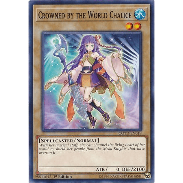Crowned by the World Chalice - COTD-EN018 - Common 