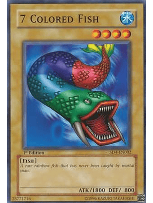 7 Colored Fish - SD4-EN002 - Common