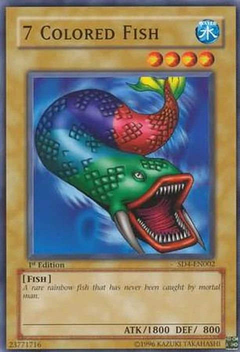 7 Colored Fish - SD4-EN002 - Common