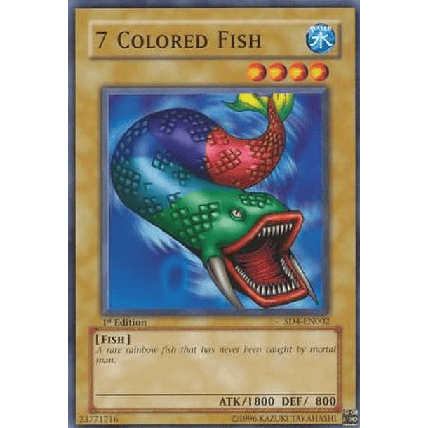 7 Colored Fish - SD4-EN002 - Common