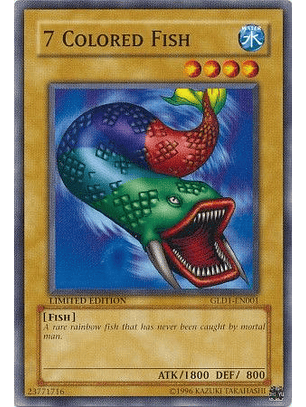 7 Colored Fish - GLD1-EN001 - Common