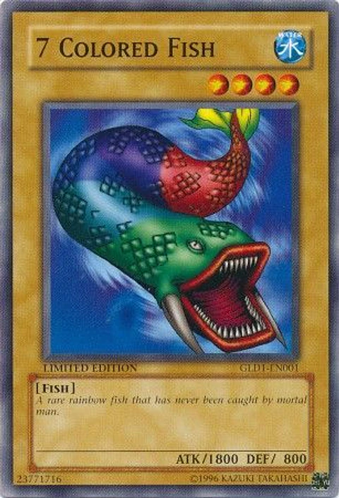 7 Colored Fish - GLD1-EN001 - Common