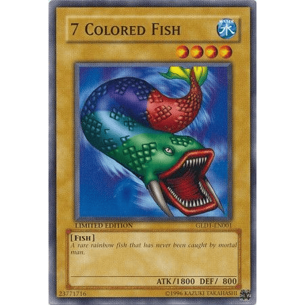7 Colored Fish - GLD1-EN001 - Common