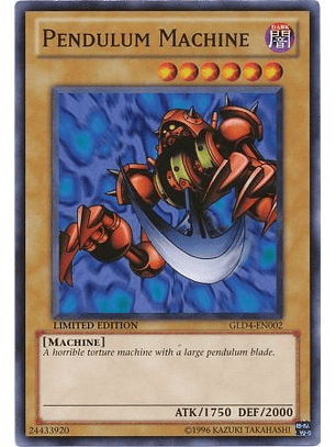 Pendulum Machine - GLD4-EN002 - Common